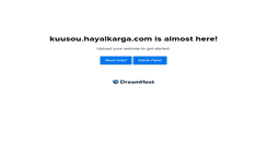 Desktop Screenshot of kuusou.hayalkarga.com